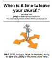 Ch43 Cox When To Leave Your Church  V1