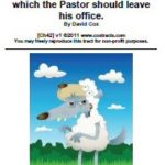 Destitution of the Pastor