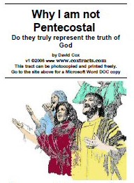 Why I'm not a Pentecostal