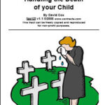 pc12 My Baby Died is a consoling tract when a parent's child dies, and how the parent must handle this reality.